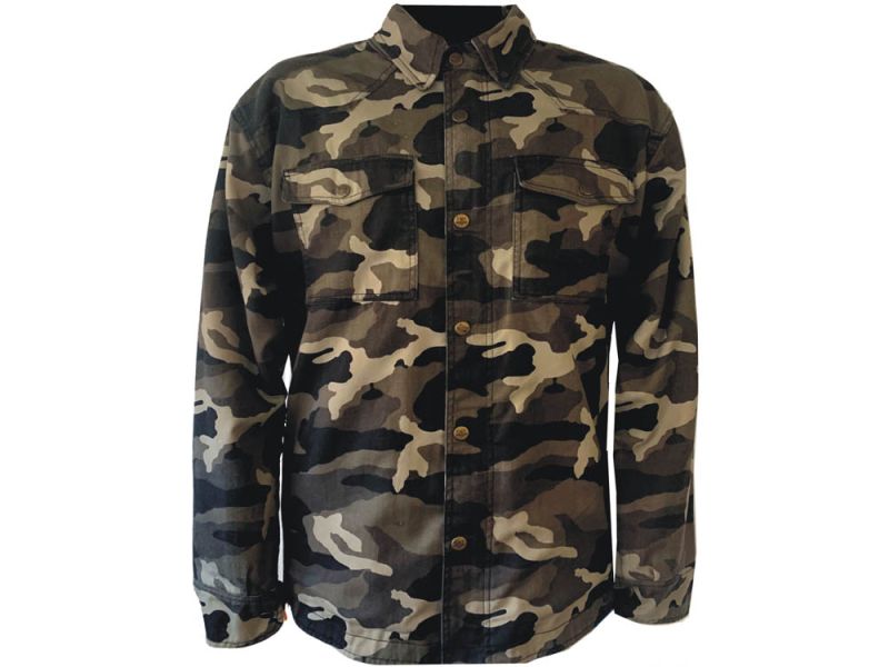 Bores Military Jack Army Shirt (dark camouflage)