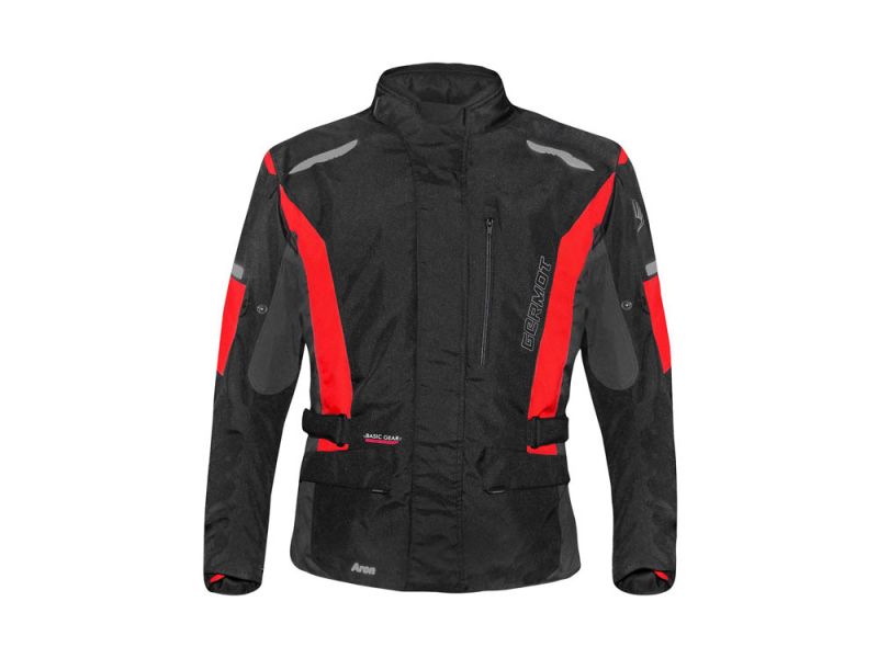 Germot Aron motorcycle jacket kids (black / red)