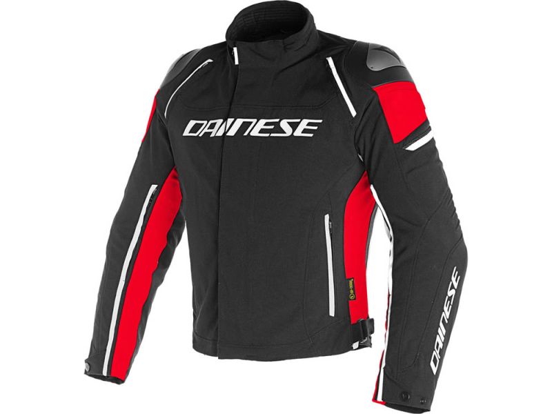 Dainese Racing 3 D-Dry motorcycle jacket (black / red)