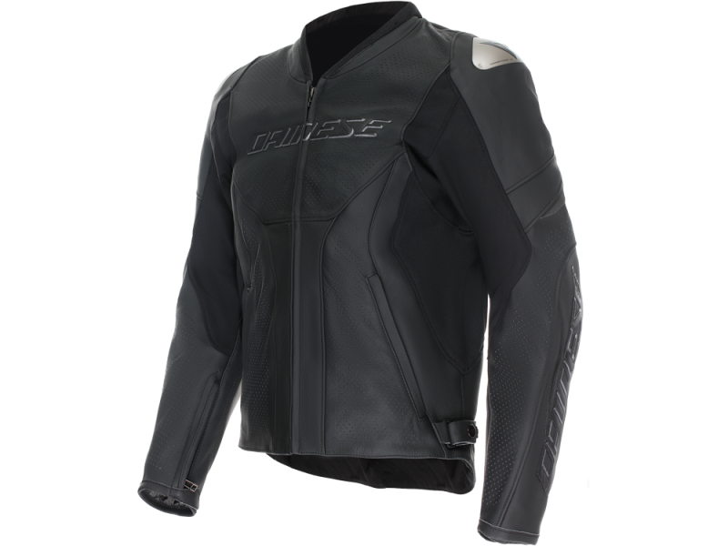 Dainese Racing 5 Motorradjacke perforiert (Schwarz)