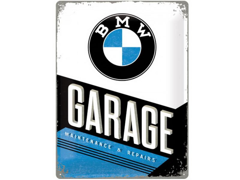 Nostalgic-Arts BMW Garage Blechschild (30x40cm)