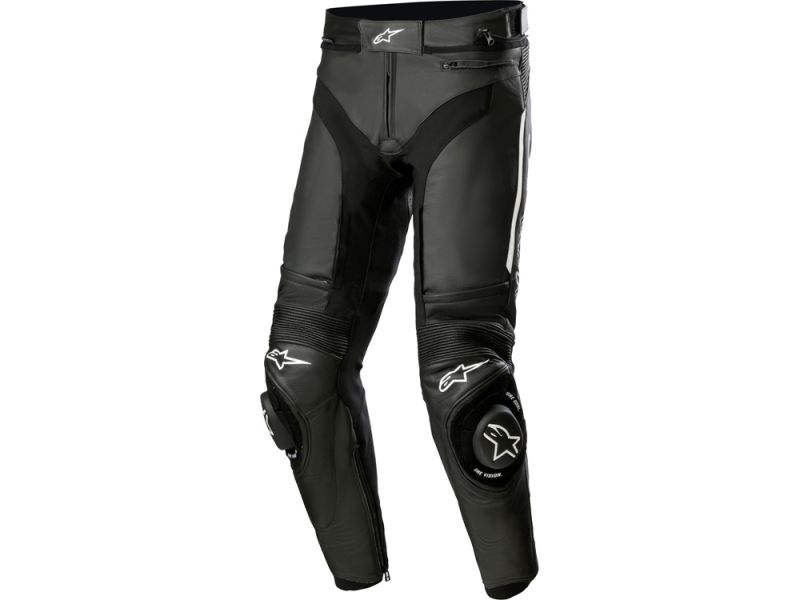 Alpinestars Missile V3 Leather Trousers for Men (black/white)