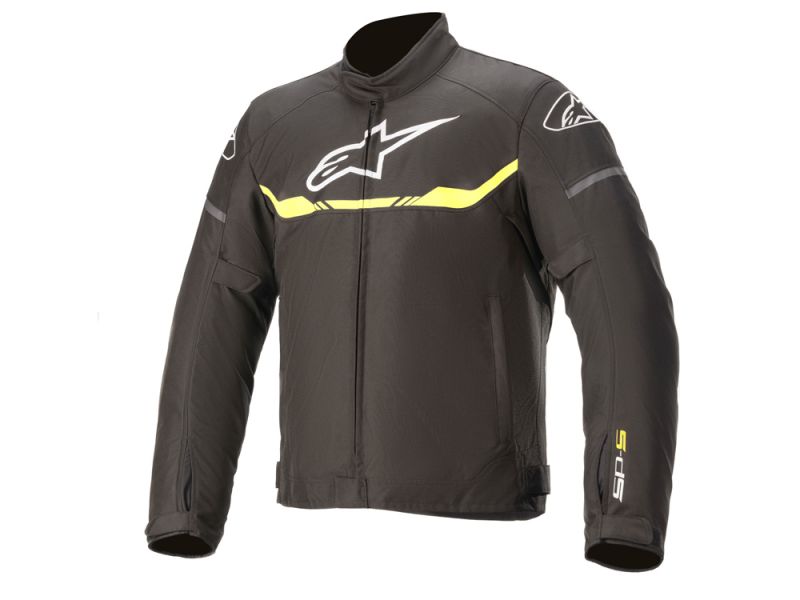 Alpinestars T-SP S WP Motorradjacke Herren (schwarz/neongelb)