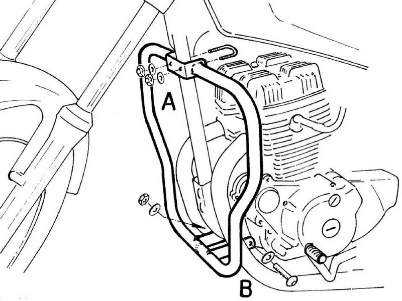 Hepco & Becker Sturzbügel Honda CM 125