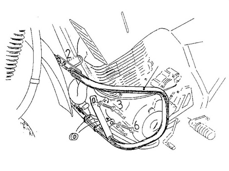 Hepco & Becker Sturzbügel Yamaha XT 600 E / K (1990-1994)