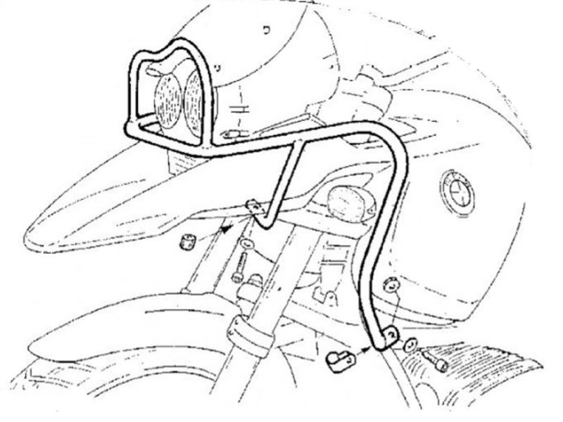 Hepco & Becker Tankschutzbügel BMW R 1150 GS Adventure