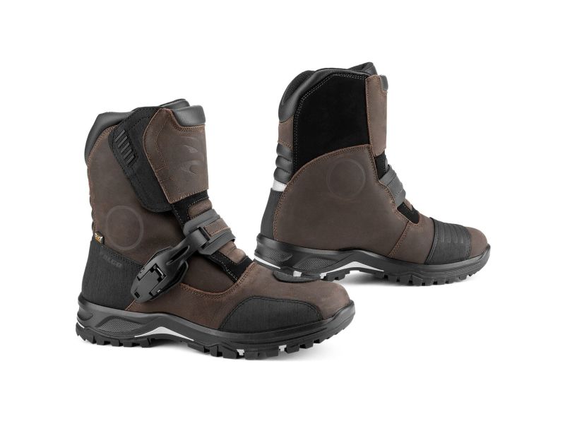 Falco Marshall motorcycle boots (brown)