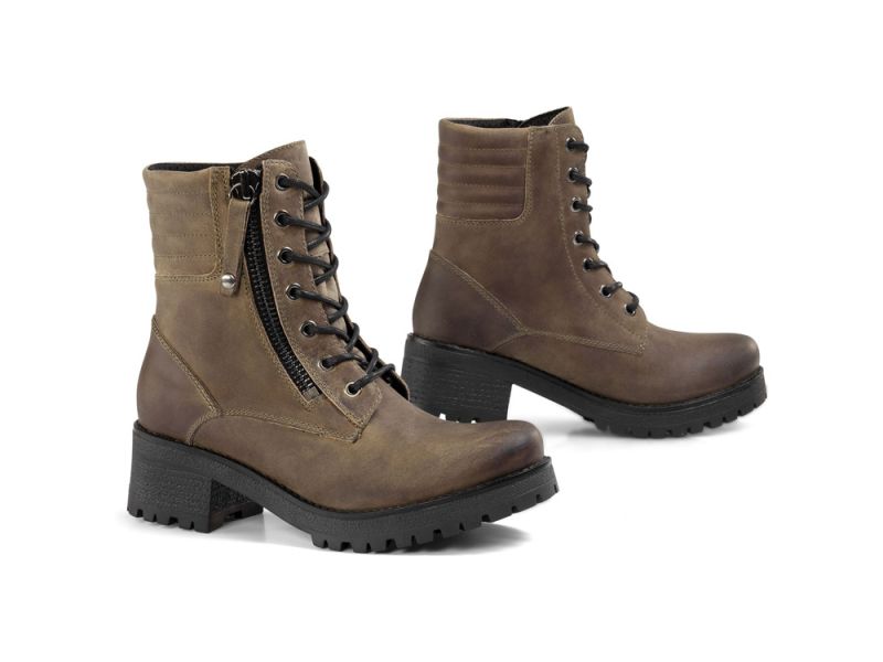 Falco Misty Motorradstiefel Damen (grün/braun)