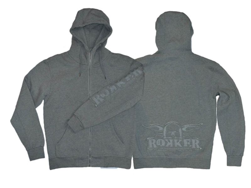 rokker Zip Hoody (grey)
