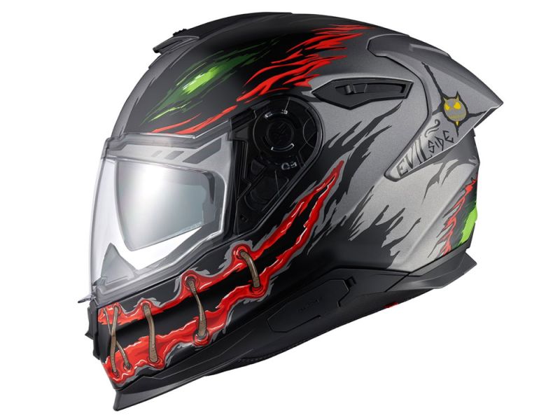 Nexx Y.100R Night Rider Motorrad Integralhelm (titanium matt)