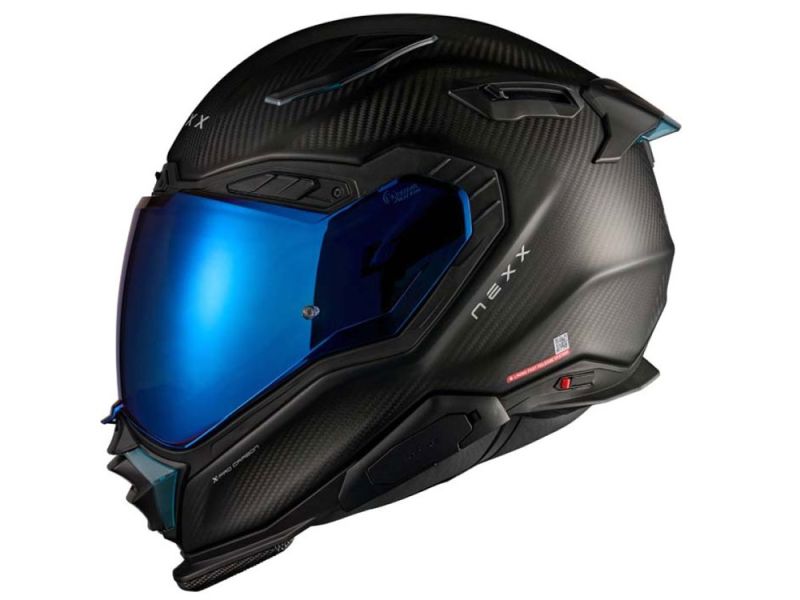 Nexx X.WST3 Motorrad Integralhelm (carbon / blau)