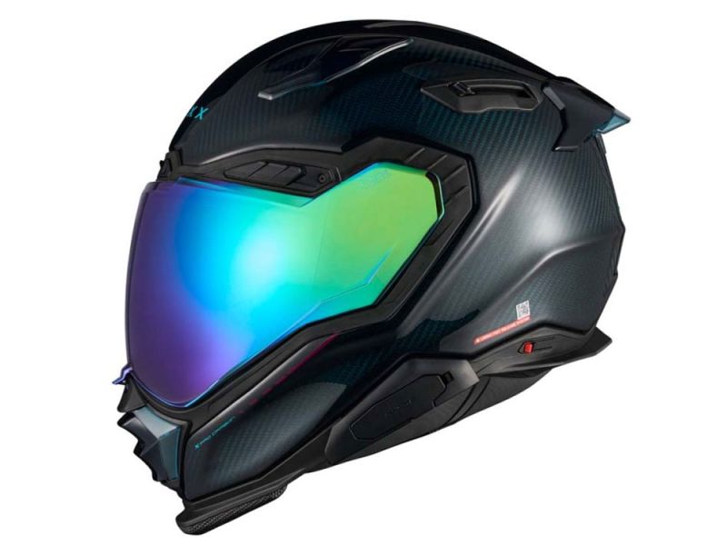 Nexx X.WST3 Motorrad Integralhelm (carbon / blue teal)