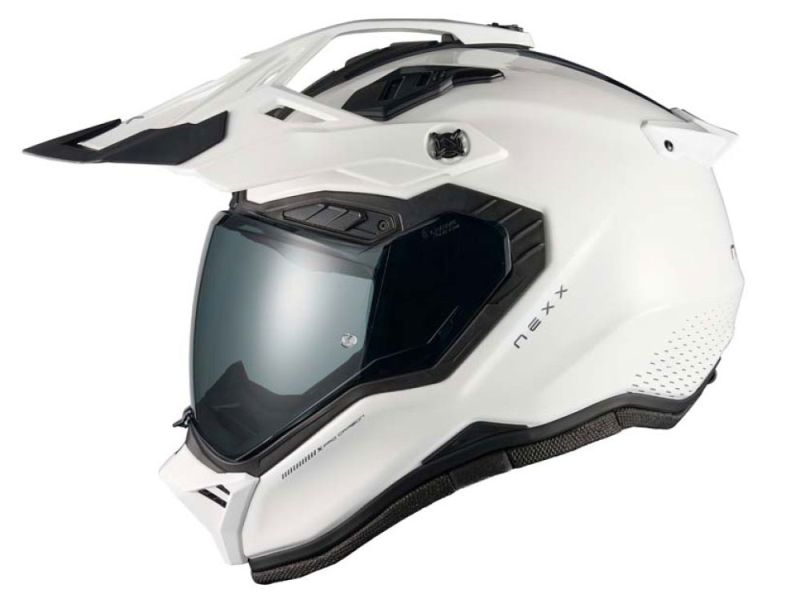 Nexx X.Rally Motorrad Integralhelm (carbon / weiß)