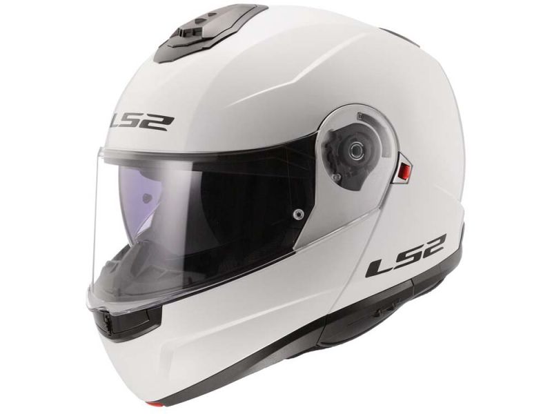 LS2 FF908 Strobe ll Solid (Weiß)