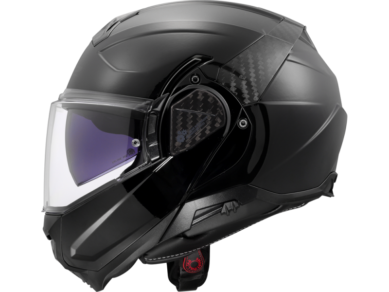 LS2 FF910 Advant II Solid Motorradhelm (Schwarz)