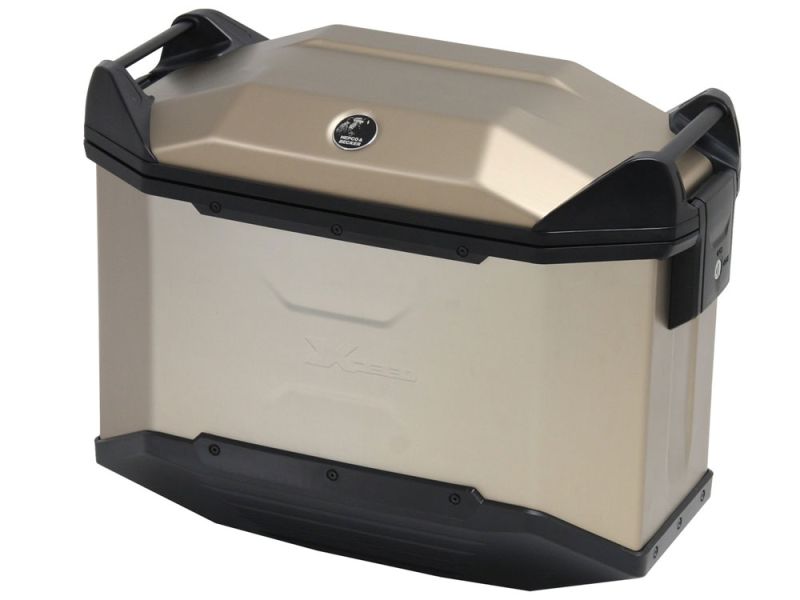 Hepco & Becker XCEED 38 Motorrad Seitenkoffer (titan / links)