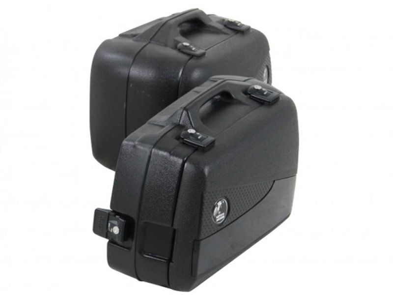 Hepco & Becker Junior Flash 40 / 30 Motorrad Seitenkoffersatz (schwarz)