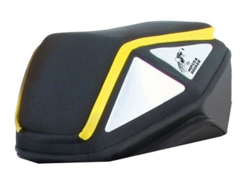 Hepco & Becker Royster Hecktasche mit Gurtbefestigung (schwarz / gelb)