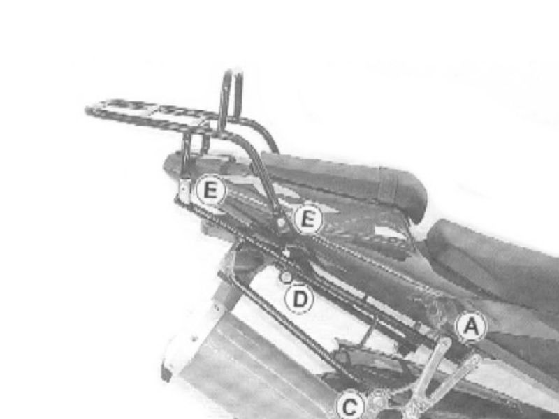 Hepco & Becker Gepäckbrücke Yamaha YZF-R1 (2002-)