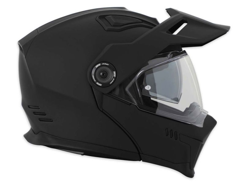Simpson Journey Solid Motorrad Klapphelm (mattschwarz)