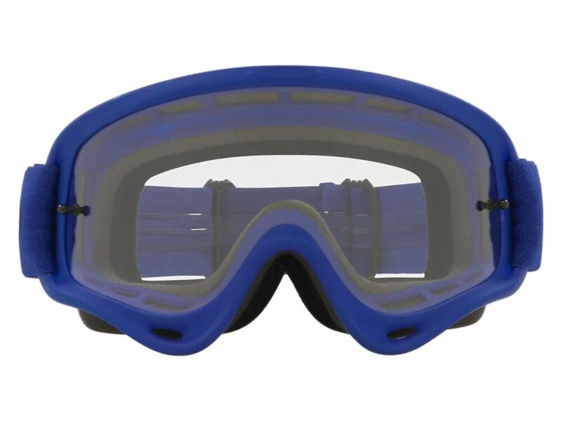 Oakley O-Frame Motorcycle Goggles (clear | blue)