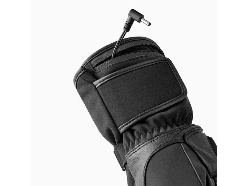 RST Axiom Heated Motorradhandschuh beheizbare Handschuhe incl. Akku unisex  (Schwarz)
