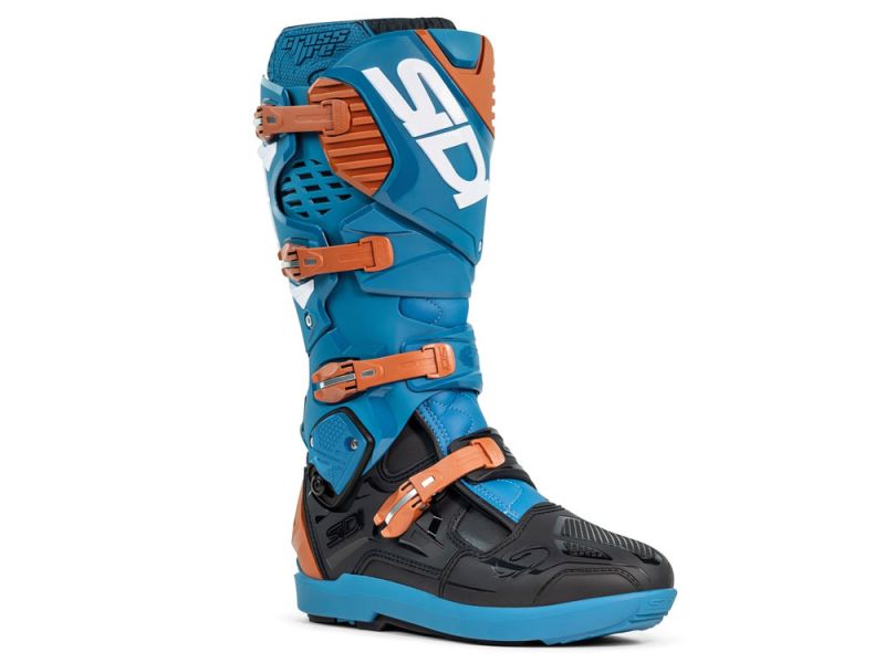 Sidi Crossfire 3 SRS Motorradstiefel (petrol / bronze)