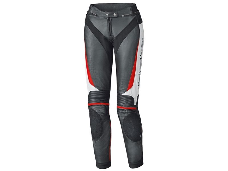 Held Lane II Motorradhose Damen (schwarz / weiß / rot)