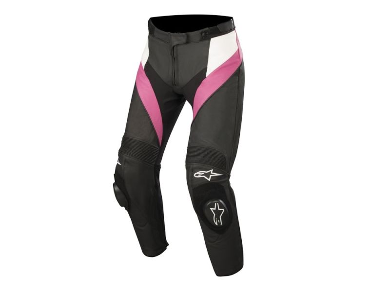Alpinestars Stella Missile Lady Motorradhose (schwarz / pink)