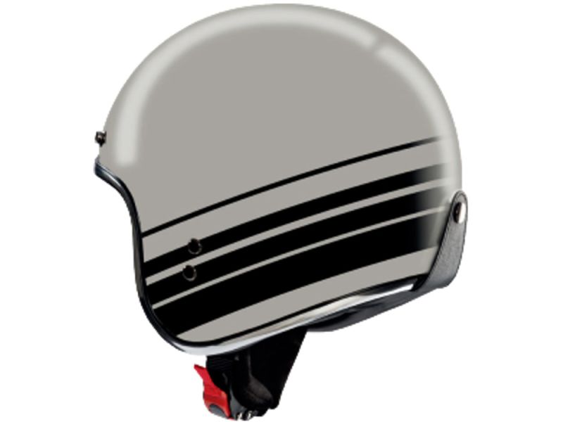 RedBike RB-805 Highway Jethelm (grau/schwarz)