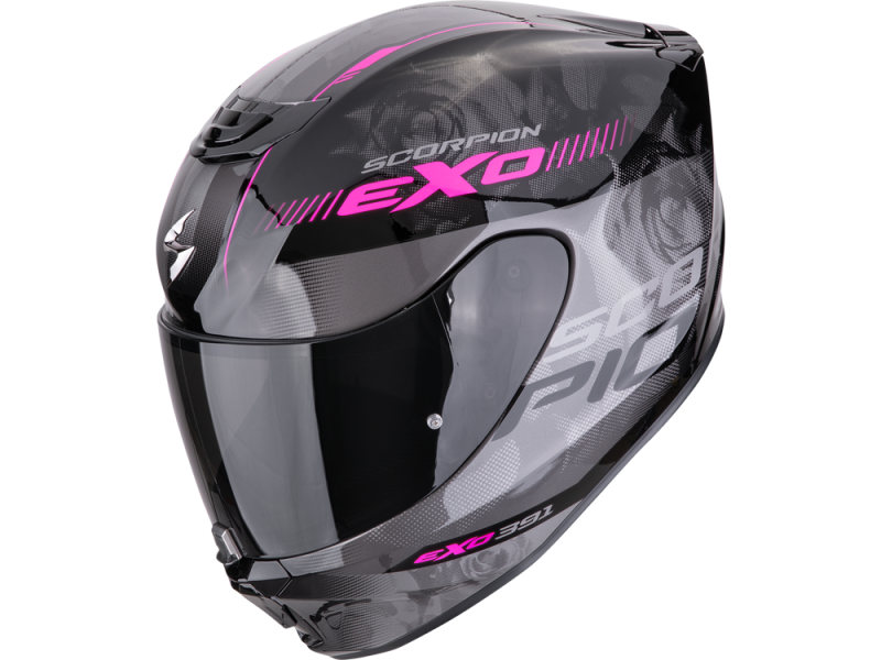 Scorpion EXO-391 AVA Helm (Schwarz/Rosa)