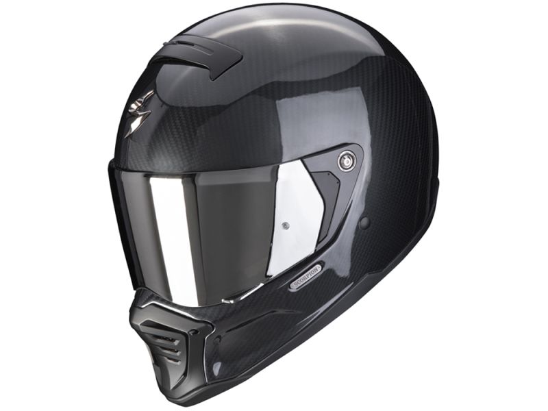 Scorpion Exo-HX1 Carbon SE Solid Full-Face Helmet (black / carbon)