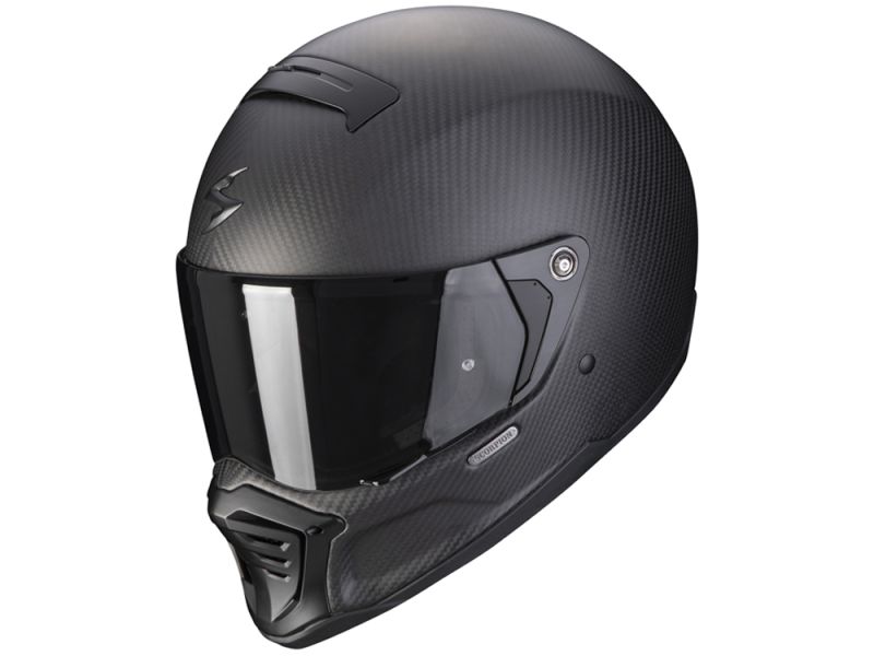 Scorpion Exo-HX1 Carbon SE Solid Full-Face Helmet (matt black / carbon)