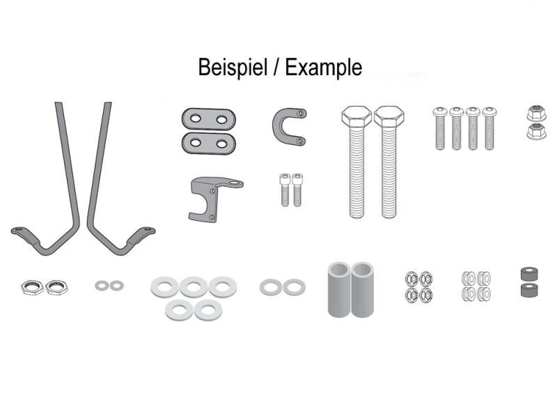 GIVI Assembly Kit for Windscreen Yamaha Tricity 125 (2014-2015) / Tricity 155 (2017-)