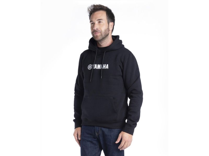 Yamaha Paddock Blue Essentials Akita Hoodie (Schwarz)