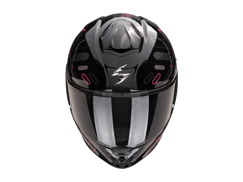 Scorpion EXO-530 Air Fond Motorradhelm (Schwarz/Pink)