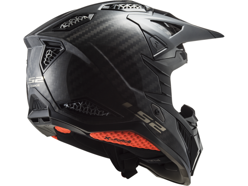 LS2 MX703 C X-Force Crosshelm (schwarz/carbon)