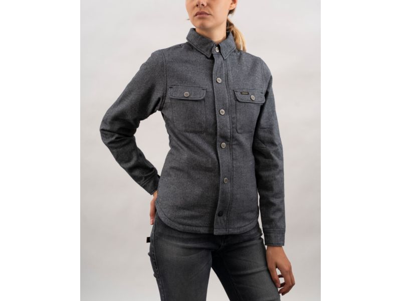rokker Boston Rider Shirt Women (grey)