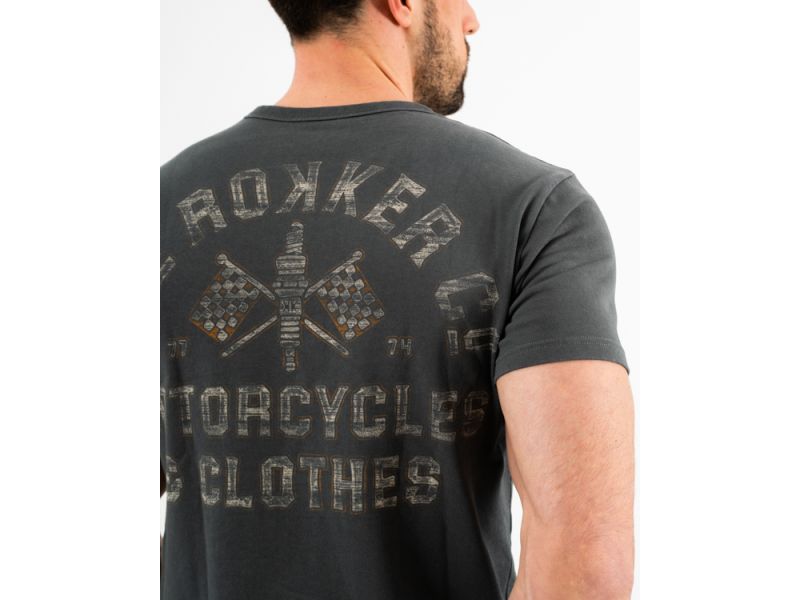 rokker Motorcycles & Co. T-Shirt (grey)