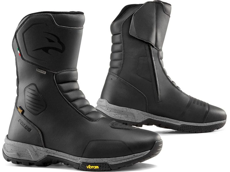 Falco Warden Motorradstiefel (Schwarz)
