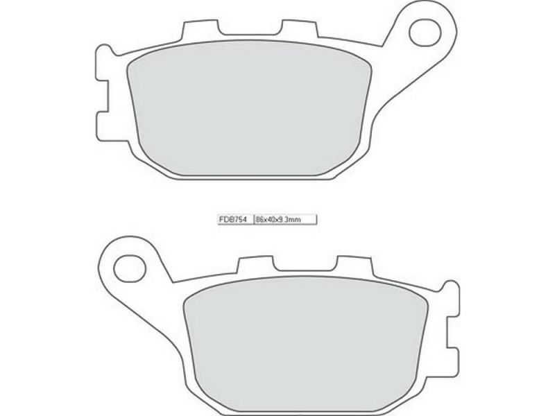 Ferodo Sinterbelag FDB 754 ST