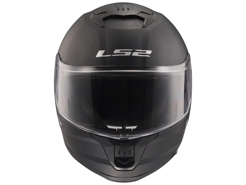 LS2 FF808 Stream ll Integralhelm Solid (Schwarzmatt)