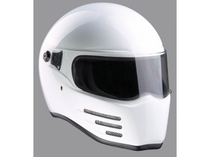 Bandit Fighter Motorcycle Helmet (white)