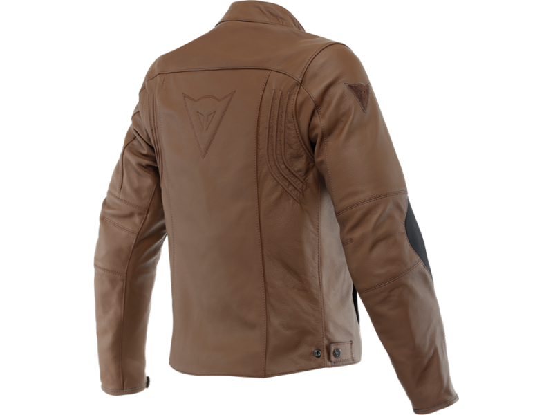 Dainese Razon 2 leather motorcycle jacket (brown)