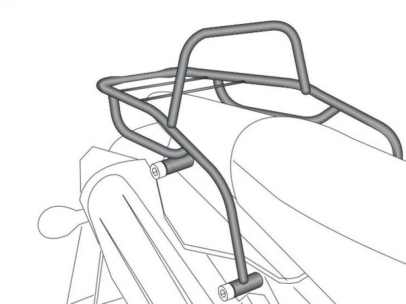 Hepco & Becker Gepäckbrücke Honda GB 500 Clubman (chrom)