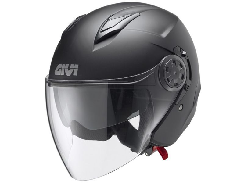 GIVI 12.3 Stratos Demi Jet Helmet (black matt)