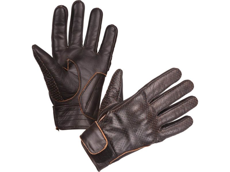 Modeka Hot Classic Motorcycle Gloves (brown)