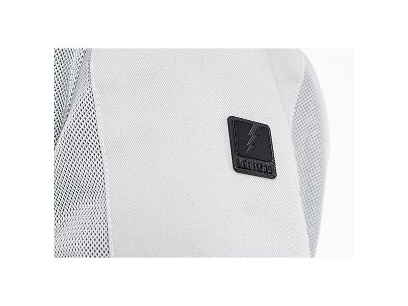 John Doe Aero Mesh Artic Motorradjacke Herren (Weiß)