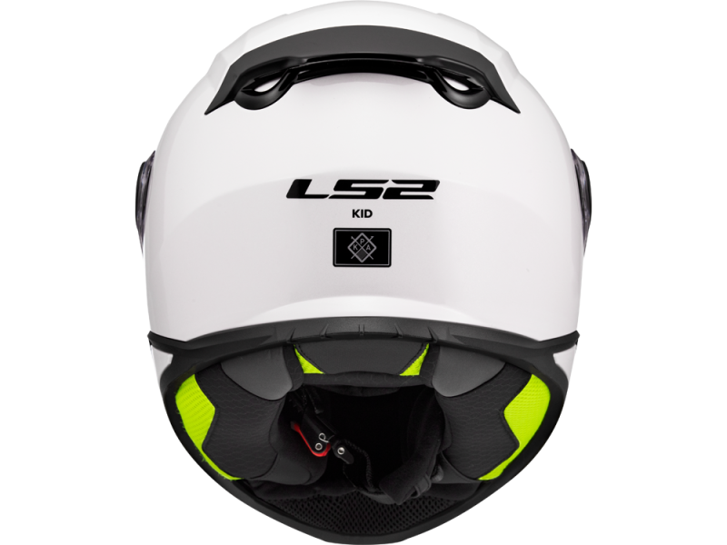 LS2 FF812 Kid Solid Motorradhelm Kinder (Weiß)