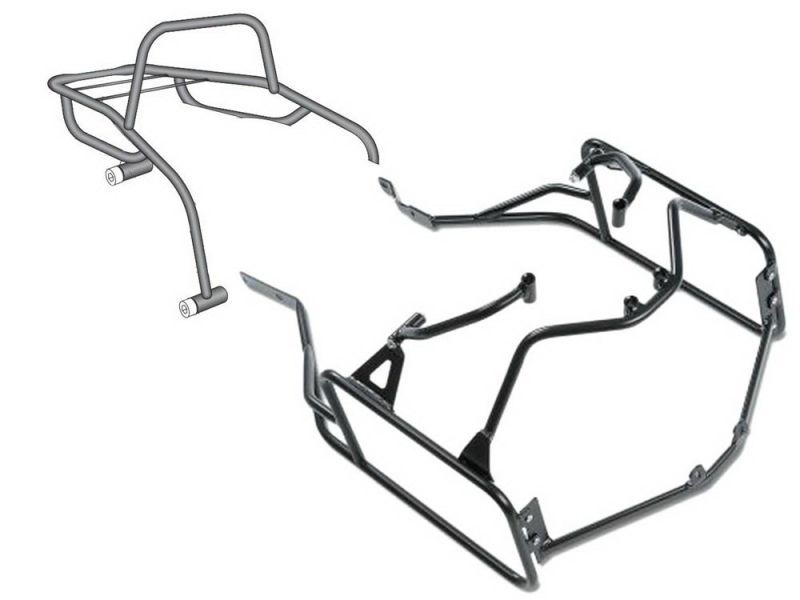 Hepco & Becker Komplettträger Triumph Trophy 900 / 1200 (1993-1995 | schwarz)